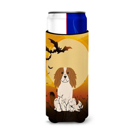 Carolines Treasures Halloween Cavalier Spaniel Michelob Ultra Hugger for Slim Cans BB4324MUK